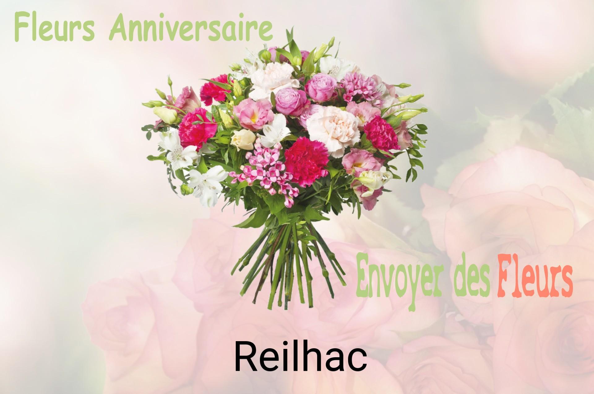 Bouquet de fleurs d’anniversaire livré à Reilhac